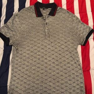 Men’s Gucci Monogram Polo